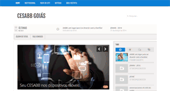 Desktop Screenshot of goias.cesabb.com.br