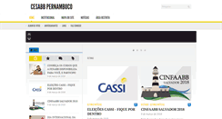 Desktop Screenshot of pernambuco.cesabb.com.br
