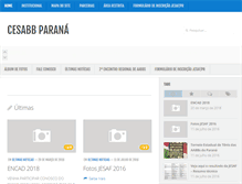 Tablet Screenshot of parana.cesabb.com.br